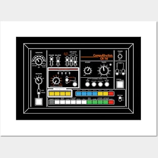 CR-78 Vintage Drum Machine Posters and Art